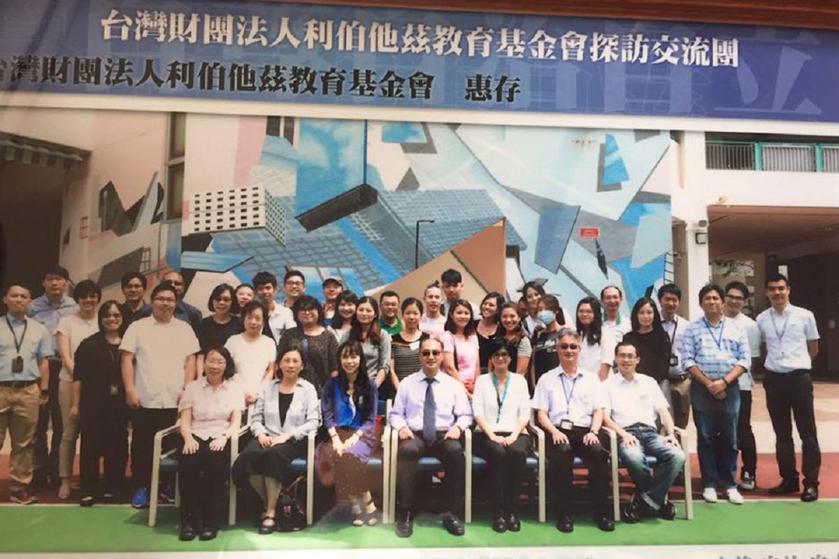 執行長帶領同仁參訪香港群育學校