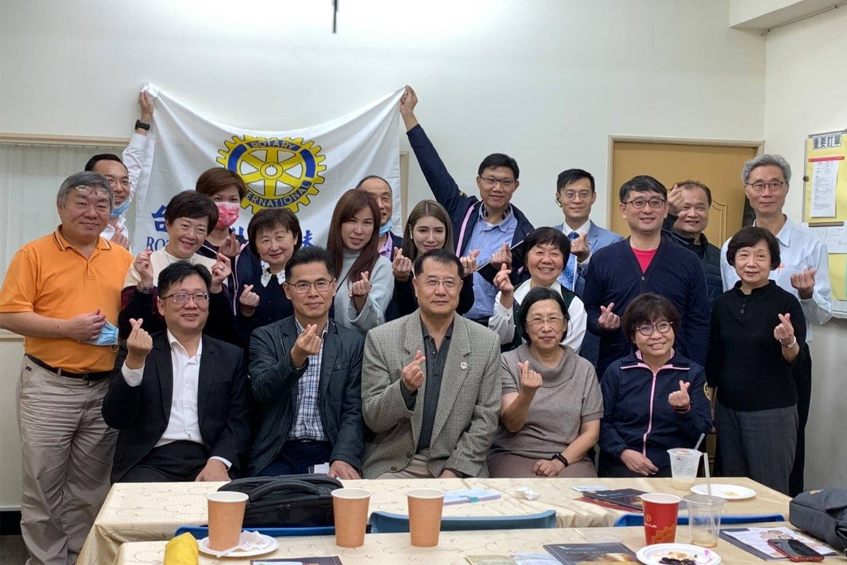 台北洲美扶輪社至本會『職業參訪』與致贈活動